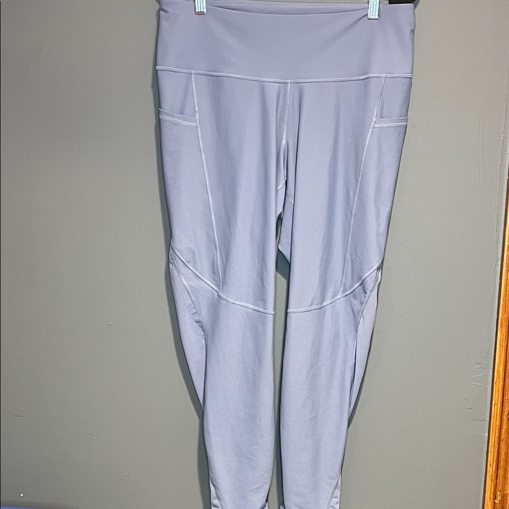 Old navy Light blue High-Waisted Leggings go dry size xl